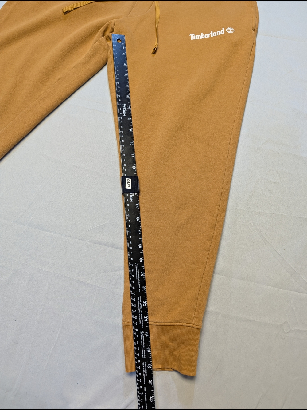 Timberland Men's XL Brown Sweatpants Drawstring Logo - Picture 5 of 7